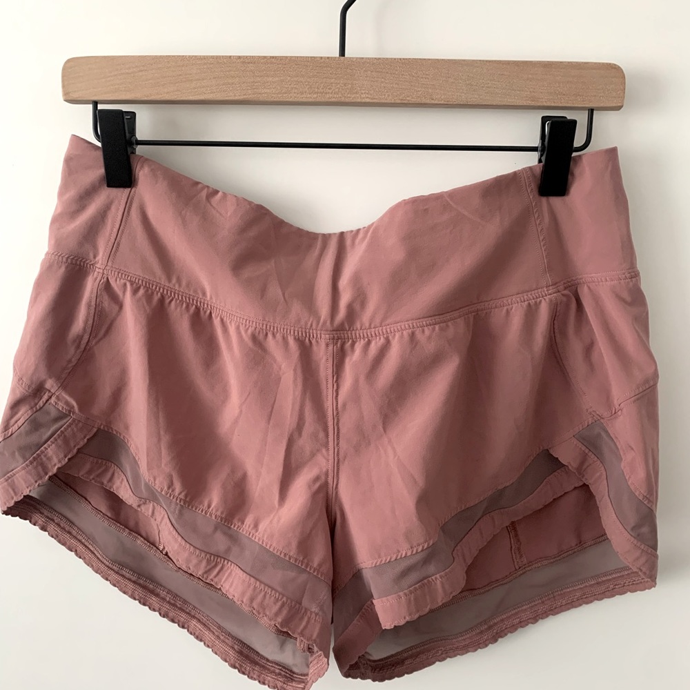 Lululemon Mauve Shorts Size 8